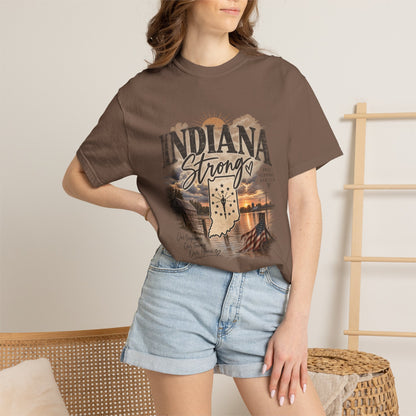 Indiana Strong Sunset Tee