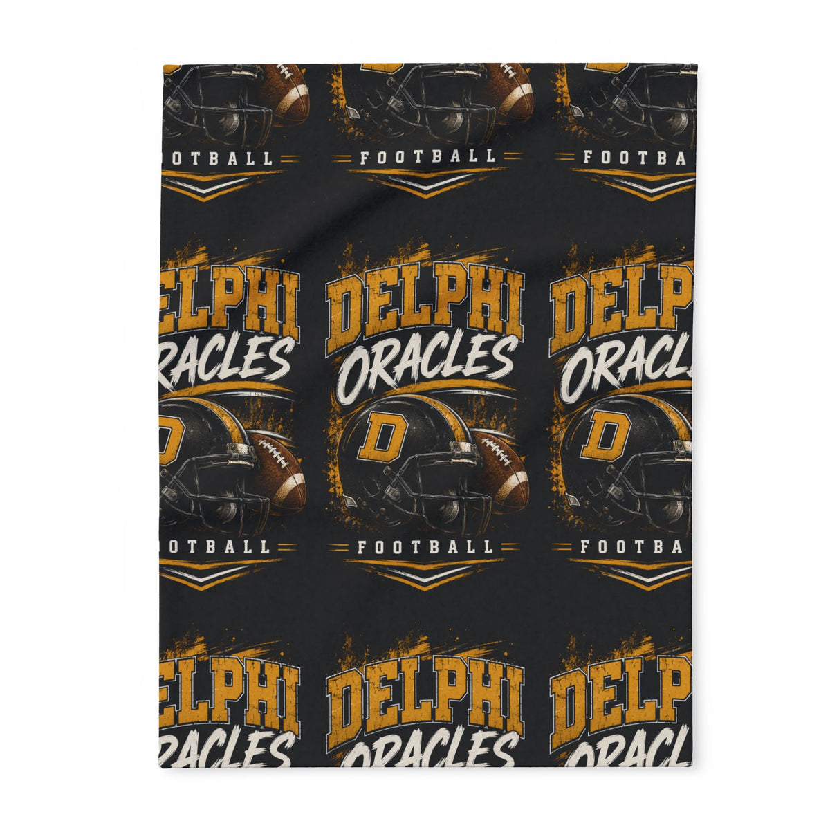 Delphi Oracles Football Fleece Blanket