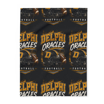 Delphi Oracles Football Fleece Blanket