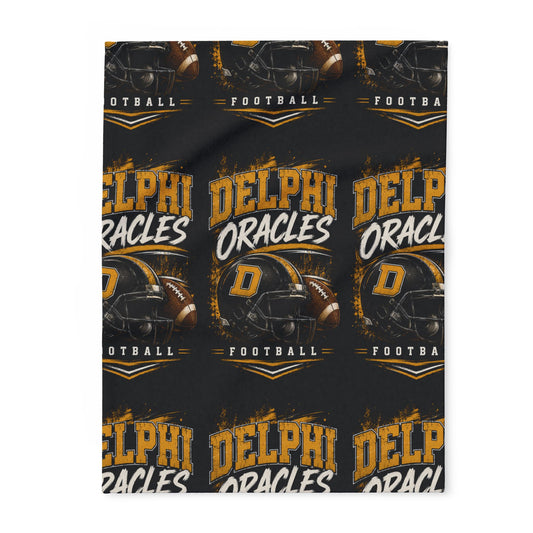 Delphi Oracles Football Fleece Blanket