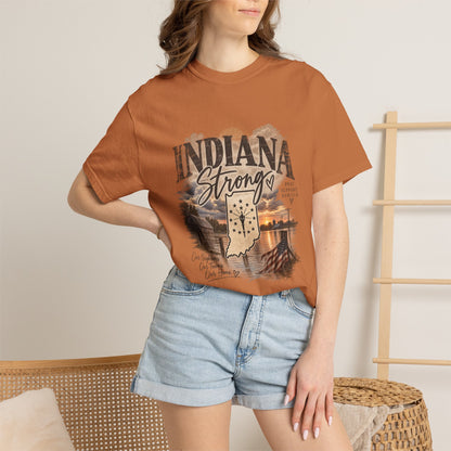 Indiana Strong Sunset Tee