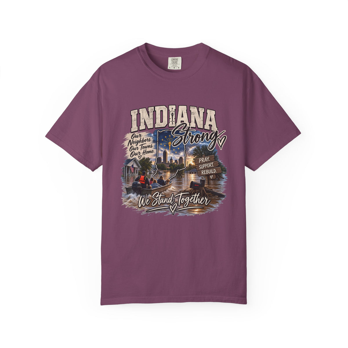 Indiana Strong Skyline Tee