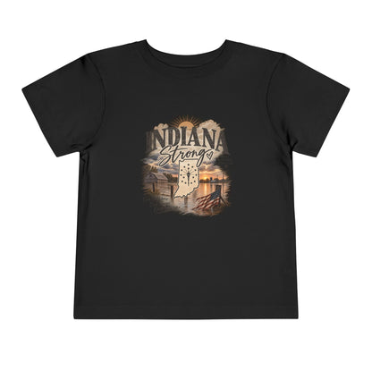 Indiana Strong Sunset Toddler Tee