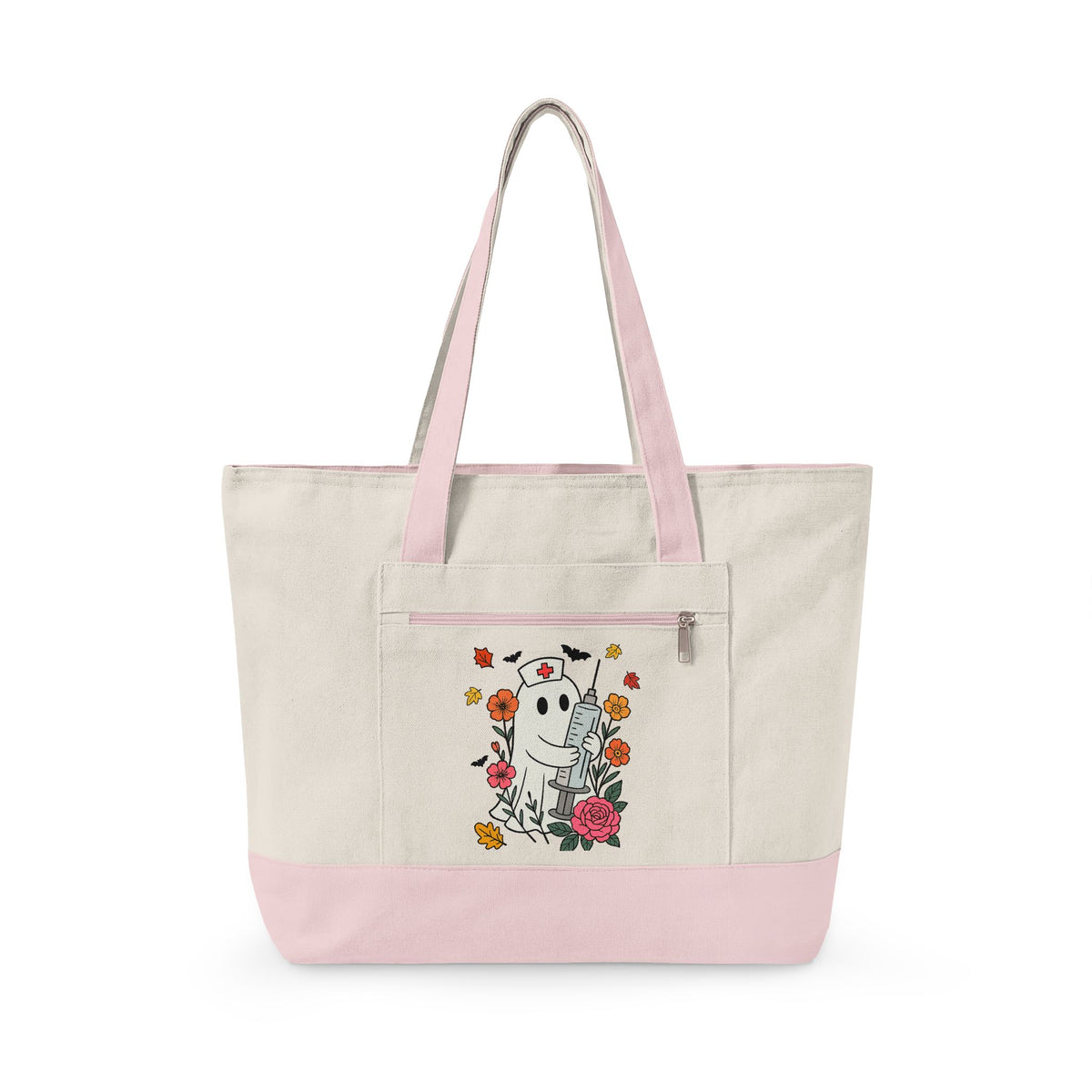 The Ghost & Roses Canvas Tote